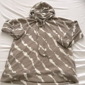 Hoodie with turtleneck